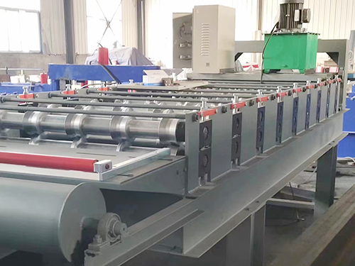 河南双层彩钢压瓦机